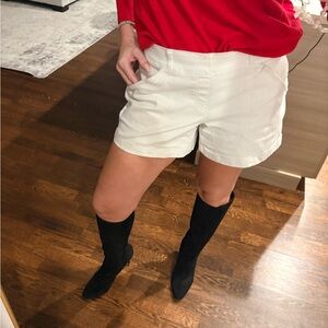 SPANX Women's White Cargo Shorts